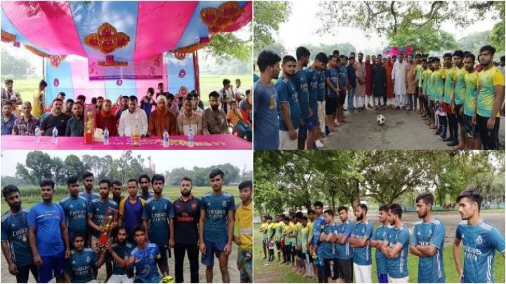 ইসলামপুর পৌর ছাত্রদলের আয়োজনে ওয়ার্ড ছাত্রদলের  মাঝে এক প্রীতি ফুটবল ম্যাচ অনুষ্ঠিত